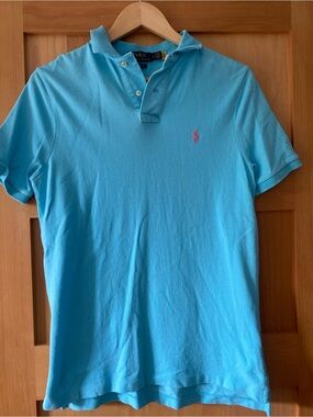 Polo Ralph Lauren - Polo Shirt - Blue / Turquoise - Small (Men)